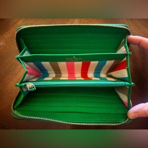 Kate Spade Neda Newbury Lane Vertgreen Wallet